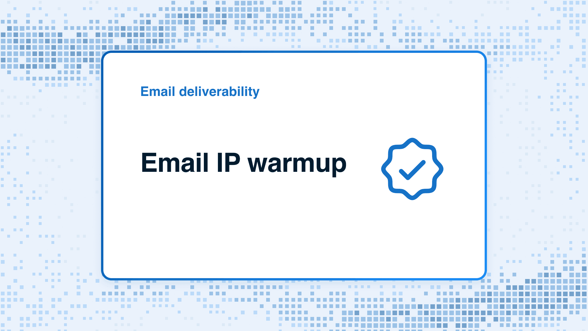 Email IP warmup