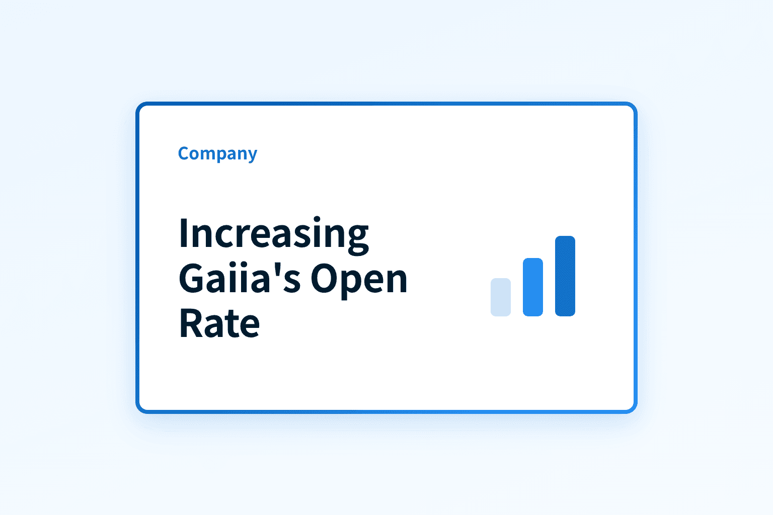 Case Study: We increased gaiia’s meetings booked by 21%