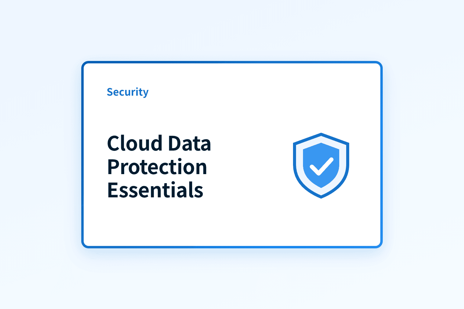 Cloud data protection essentials for MSPs and SMEs?