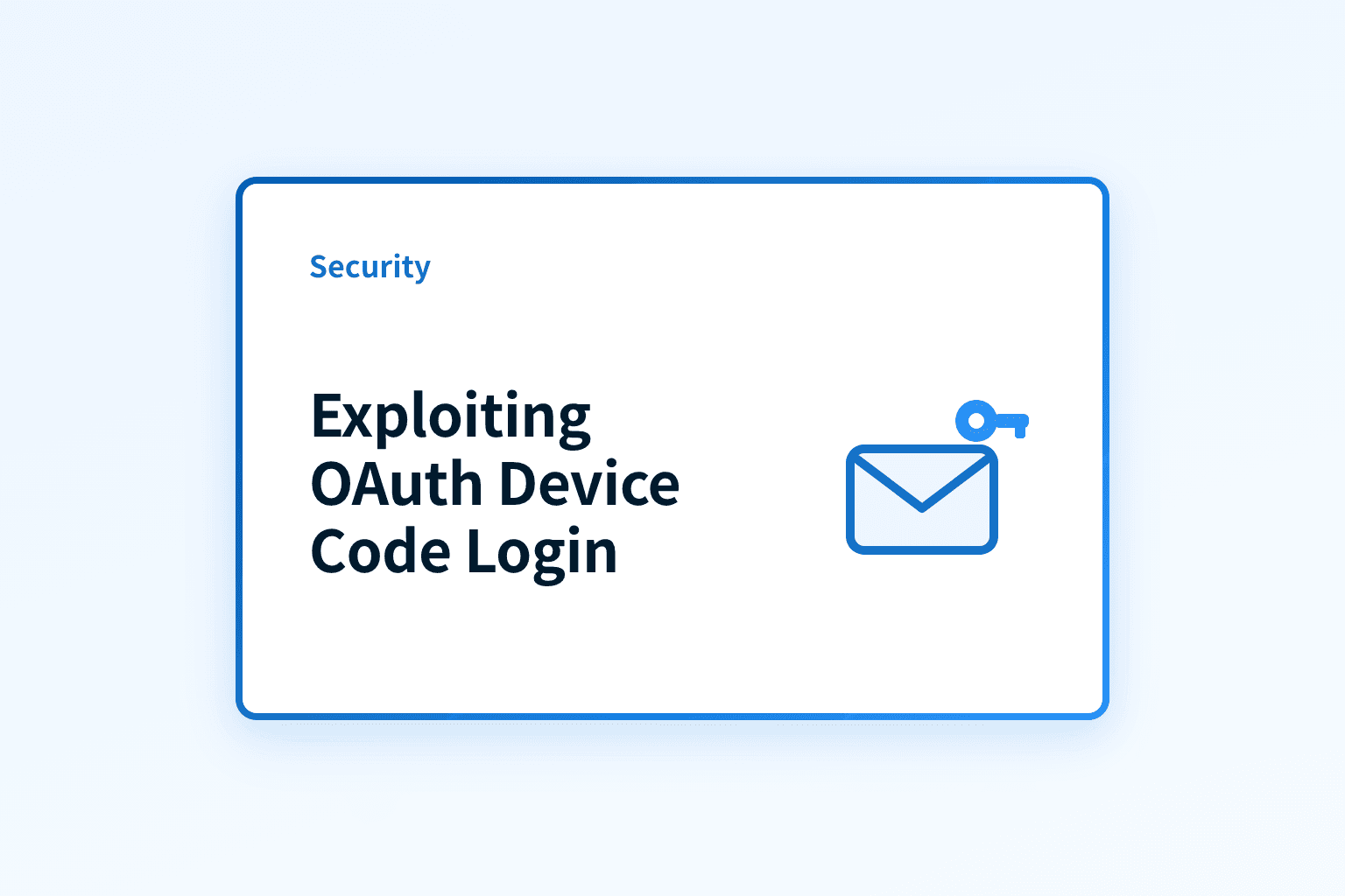 How can attackers exploit OAuth device code login?