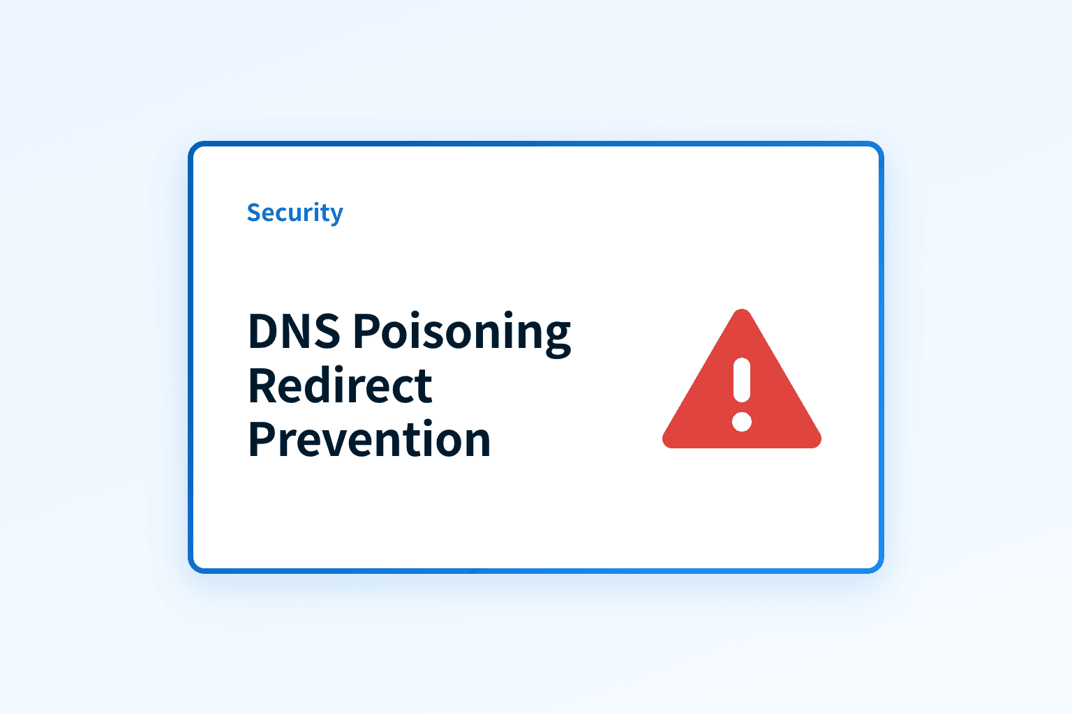 How can DNS poisoning redirect traffic and what stops it?