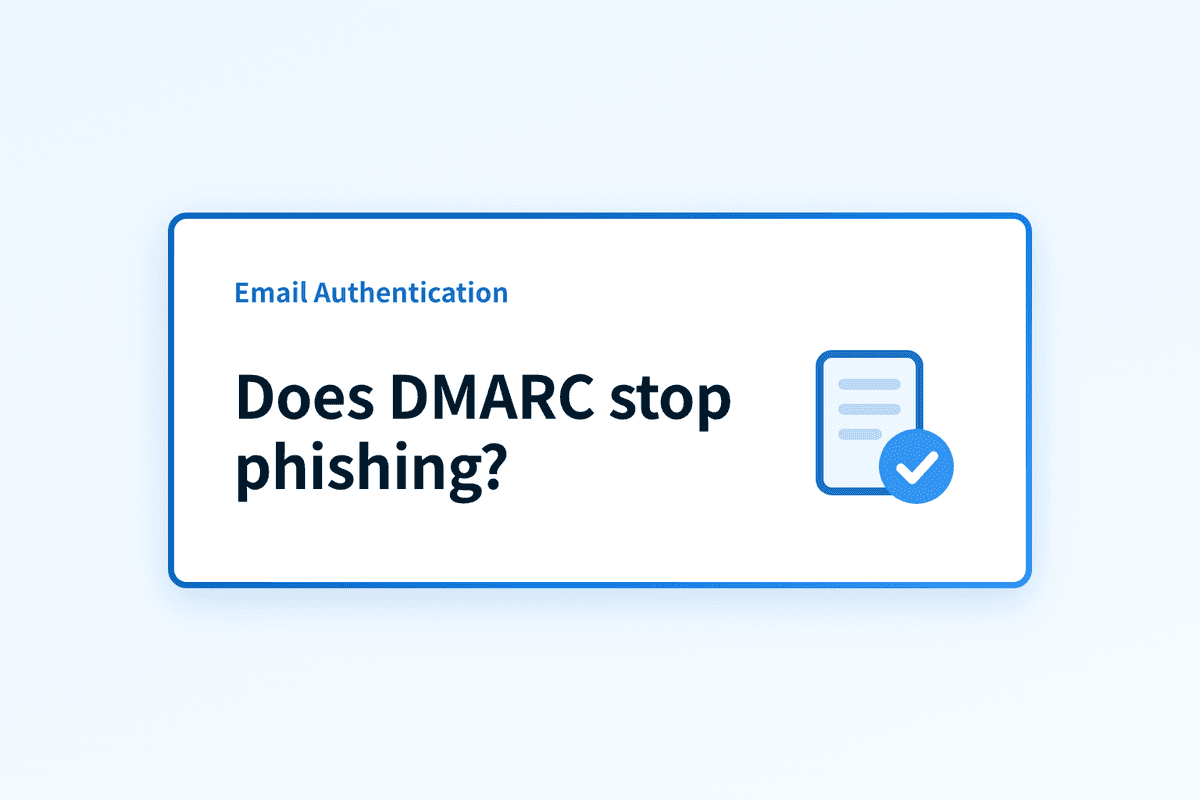 Does DMARC stop phishing?
