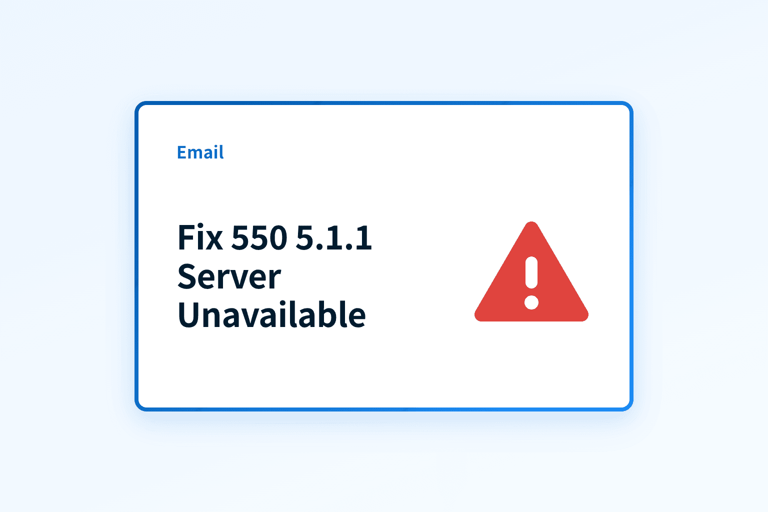 Fix '550 5.1.1' Bounce: Recipient Address Not Found
