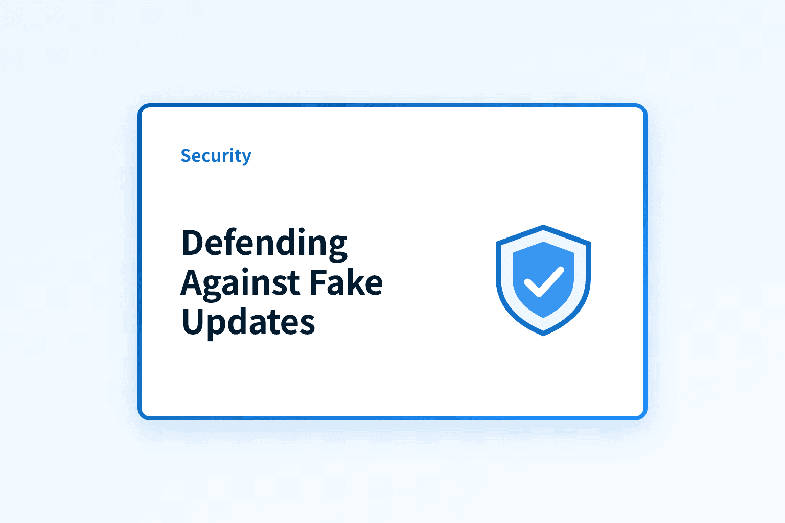 How can MSPs defend clients against fake update attacks and malware?
