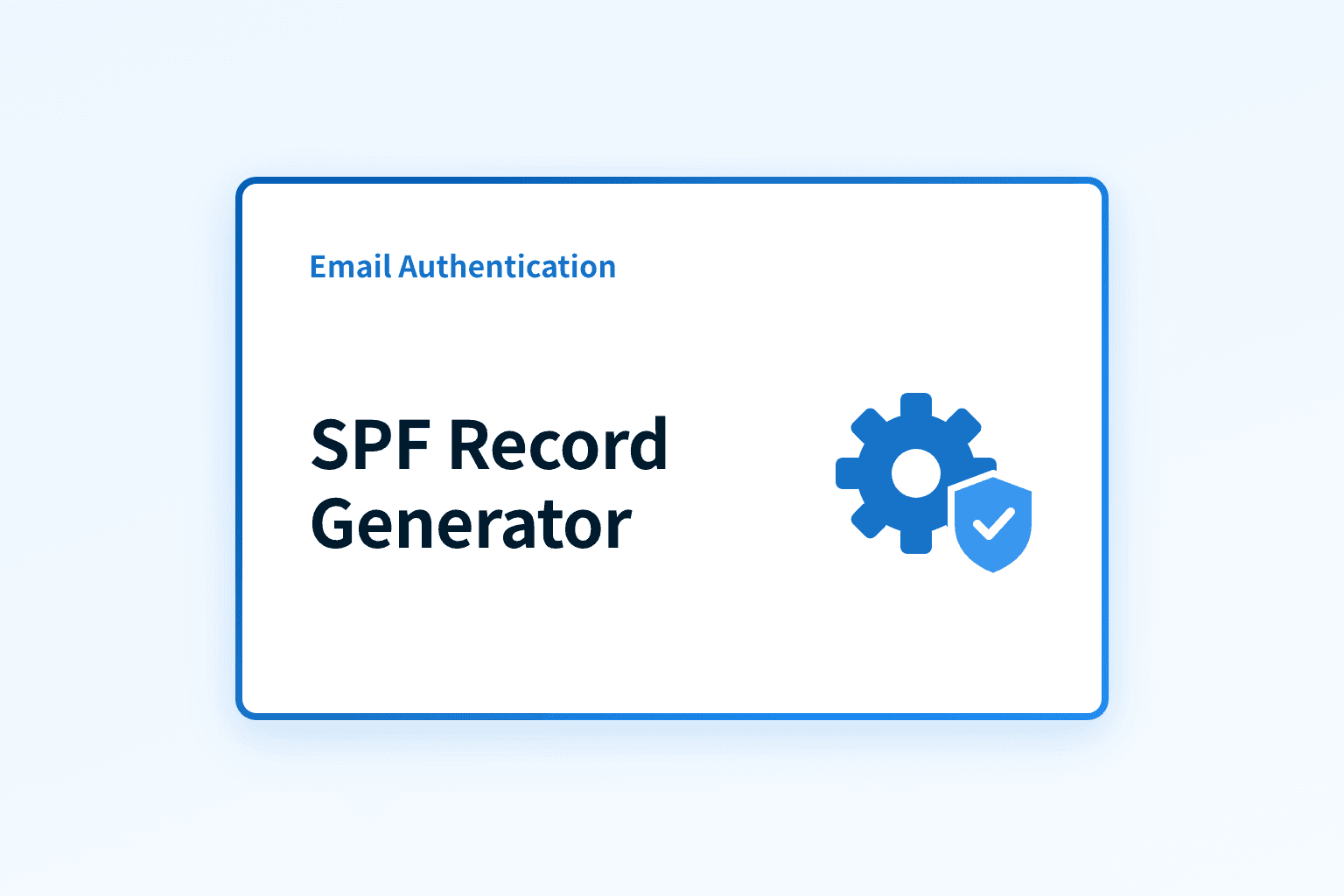 SPF Record Generator