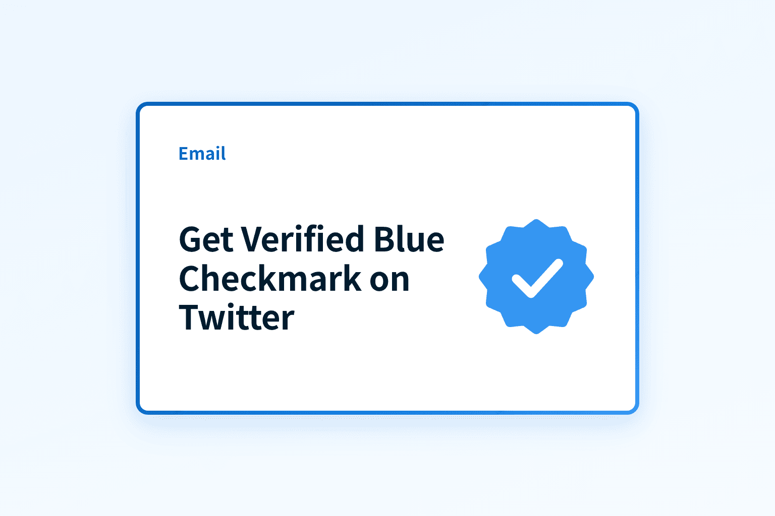 How Companies Get the Verified Blue Checkmark on Twitter