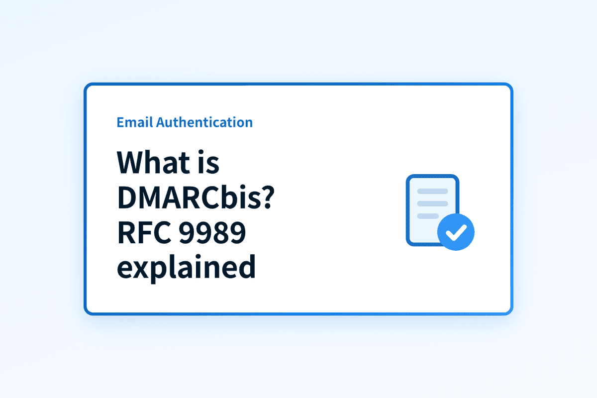 What is DMARCbis? DMARC's new RFC 9989 standard