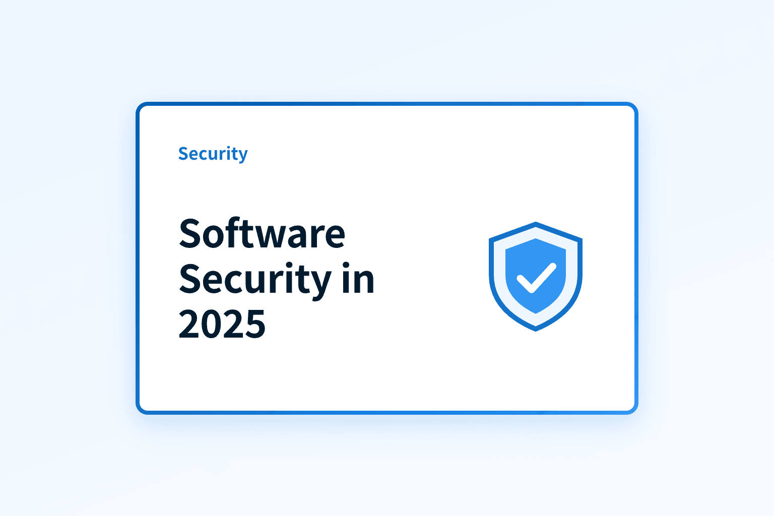 What is software security and how do I secure my software?