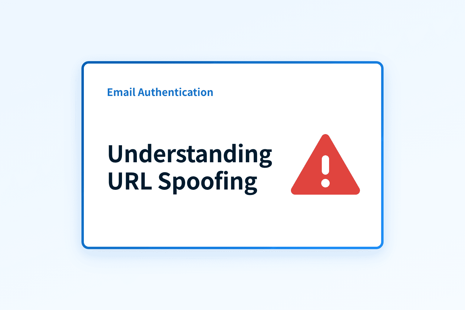 What is URL spoofing and how can I stop it?