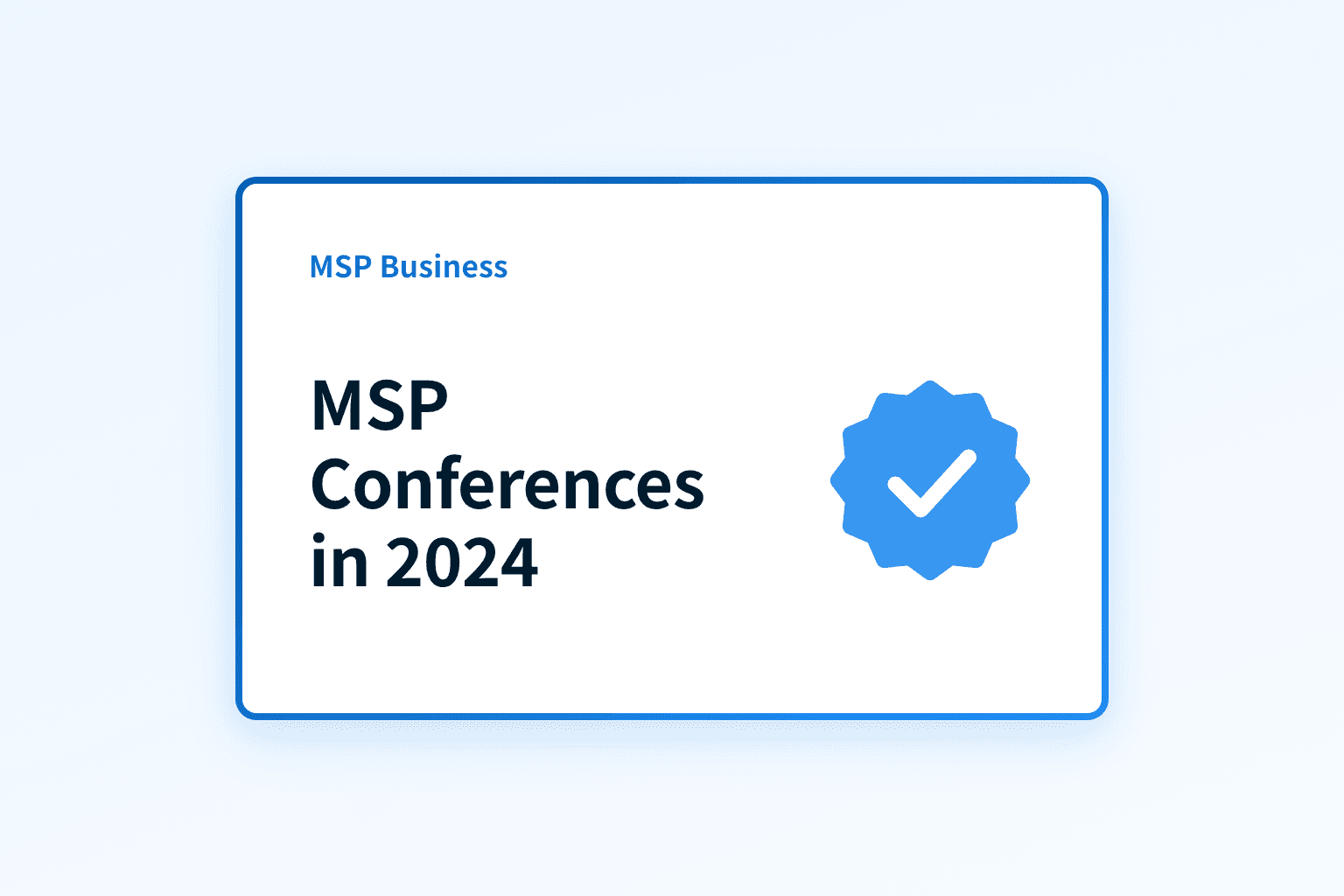 Which MSP conferences and events should you attend in 2024?