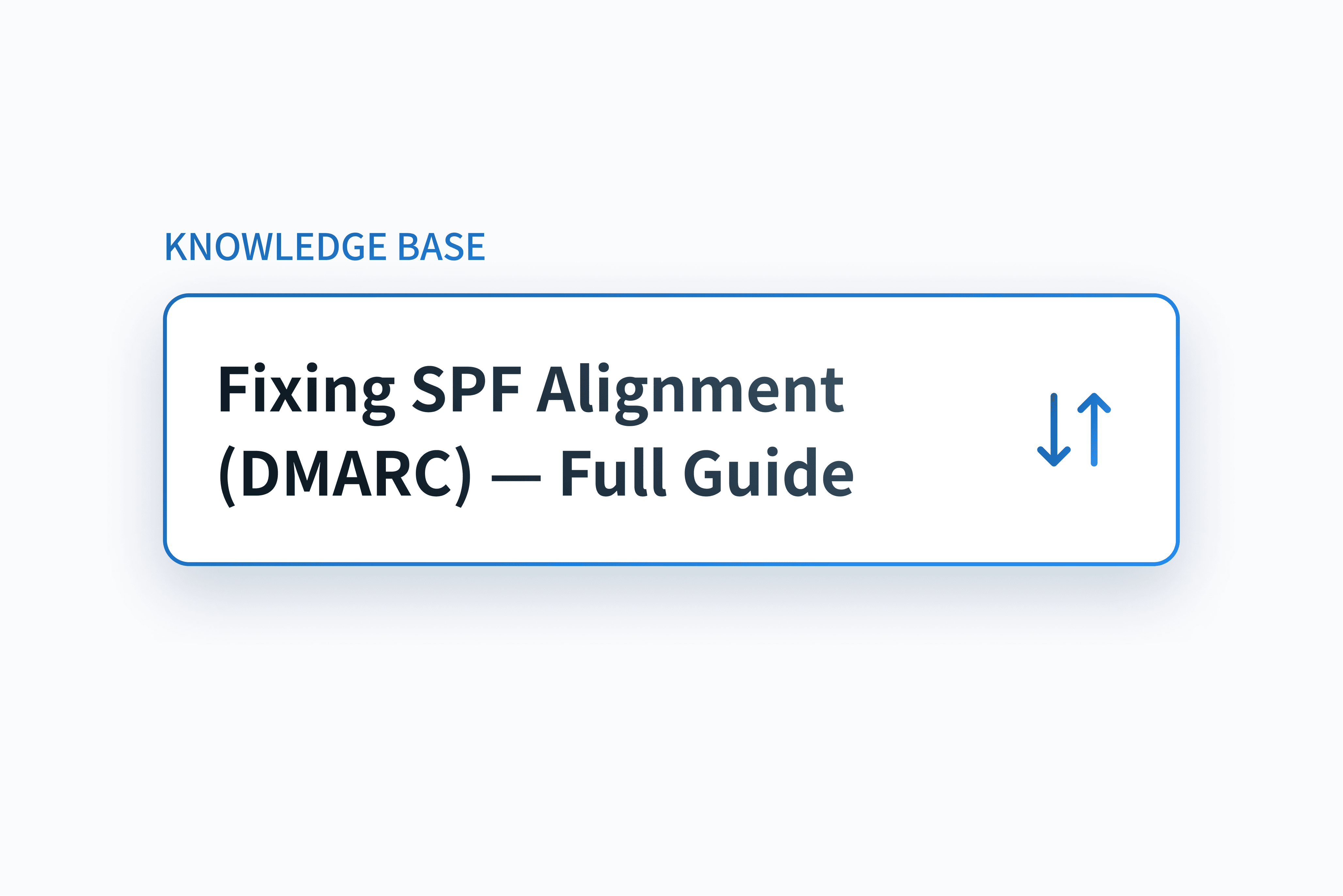 Fixing SPF Alignment (DMARC) — Full Guide