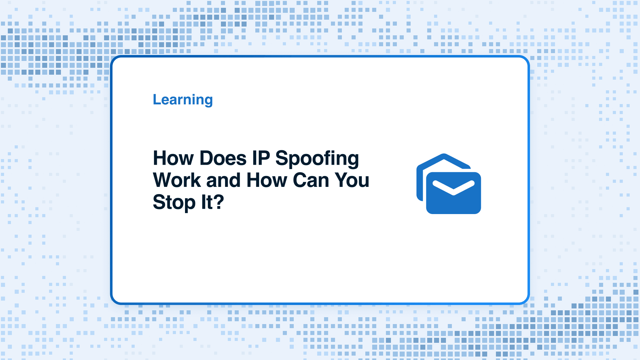 How does IP spoofing work and how can you stop it?