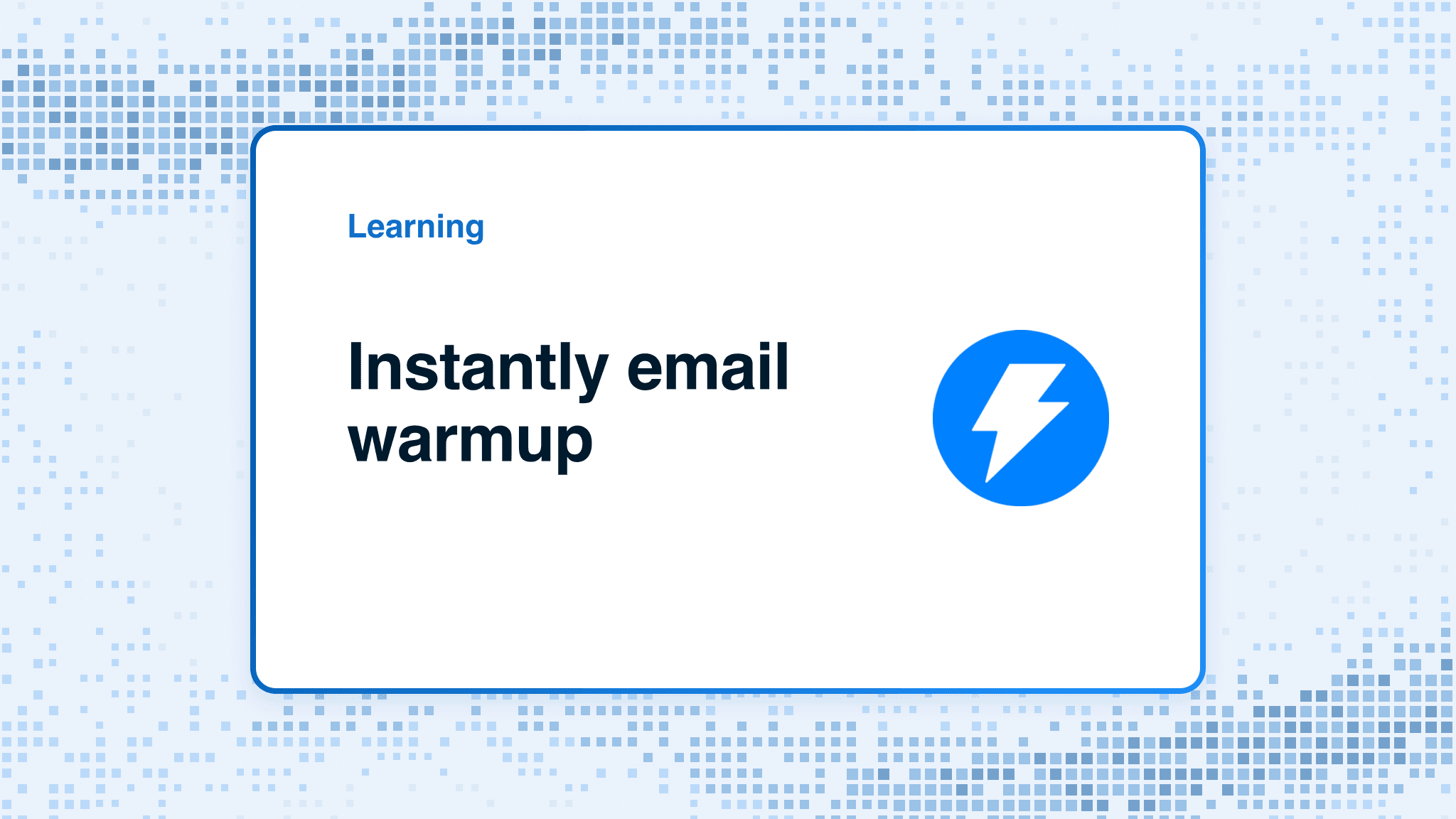 Instantly email warmup