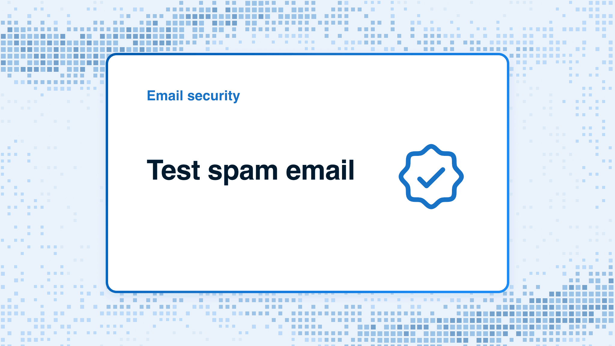 Test spam email
