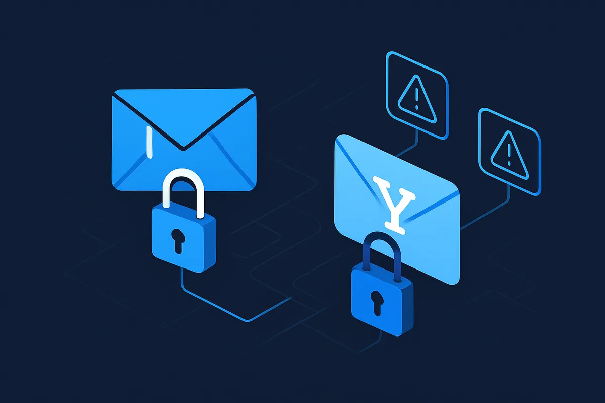How can you resolve Yahoo and Gmail email error codes?