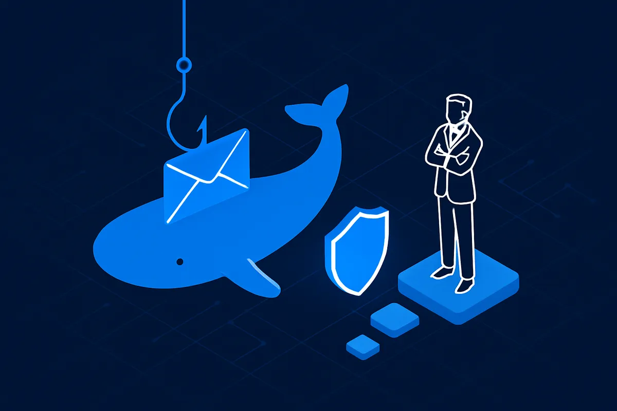 What is a whaling attack and how can you stop it?