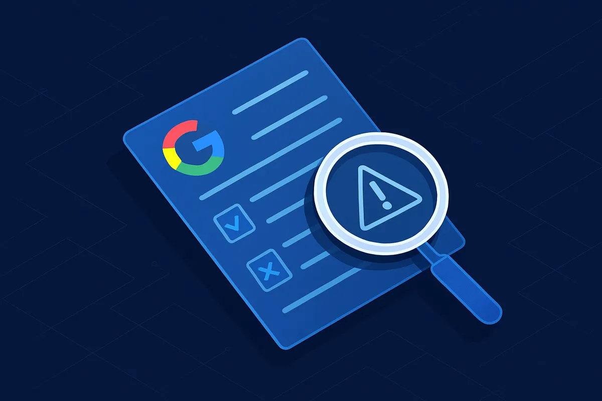 What do Google's DMARC reports say about sender failures?