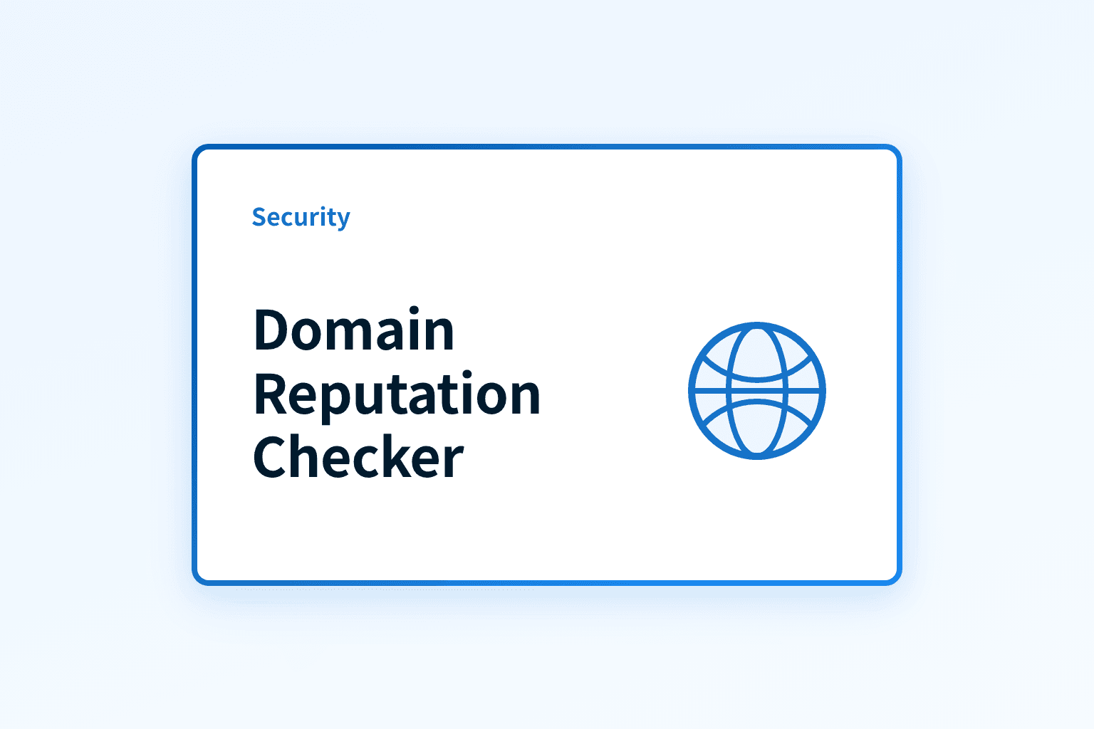 Domain Reputation Checker