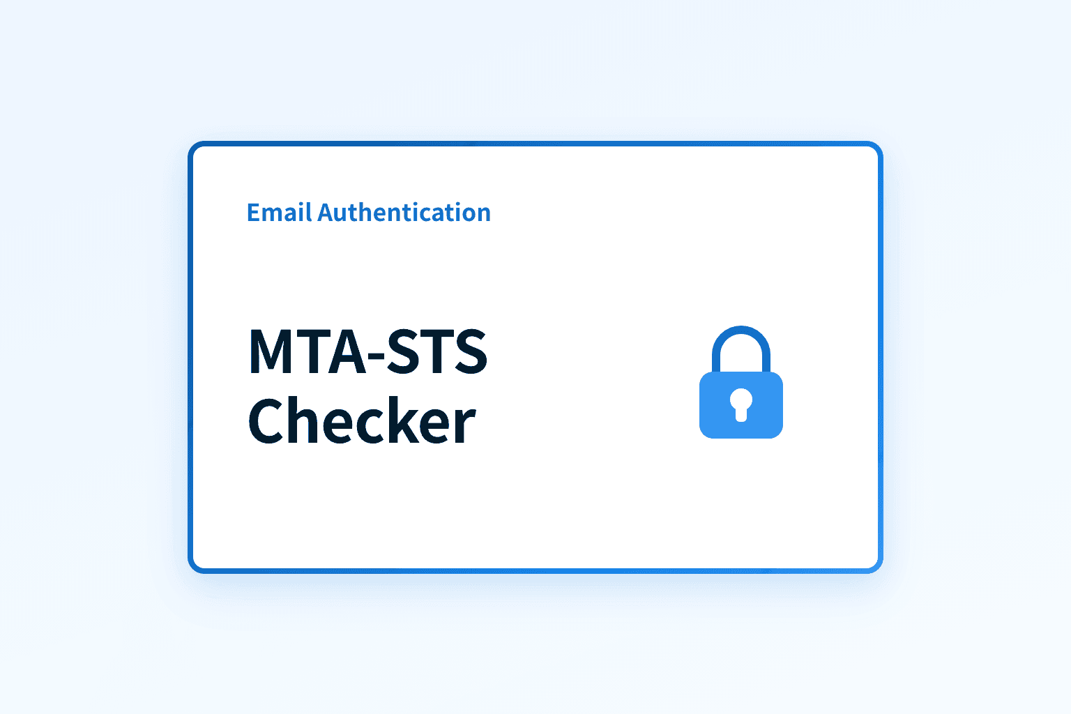 MTA-STS Checker