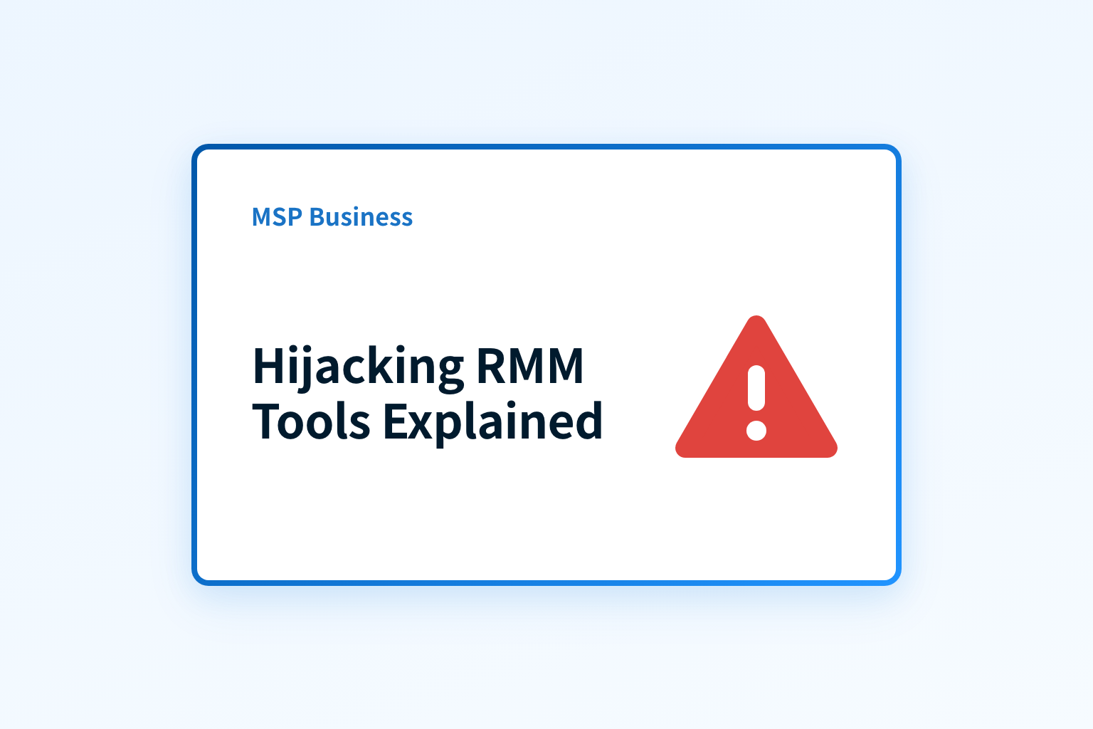 How are attackers hijacking RMM tools to breach MSPs and clients ...