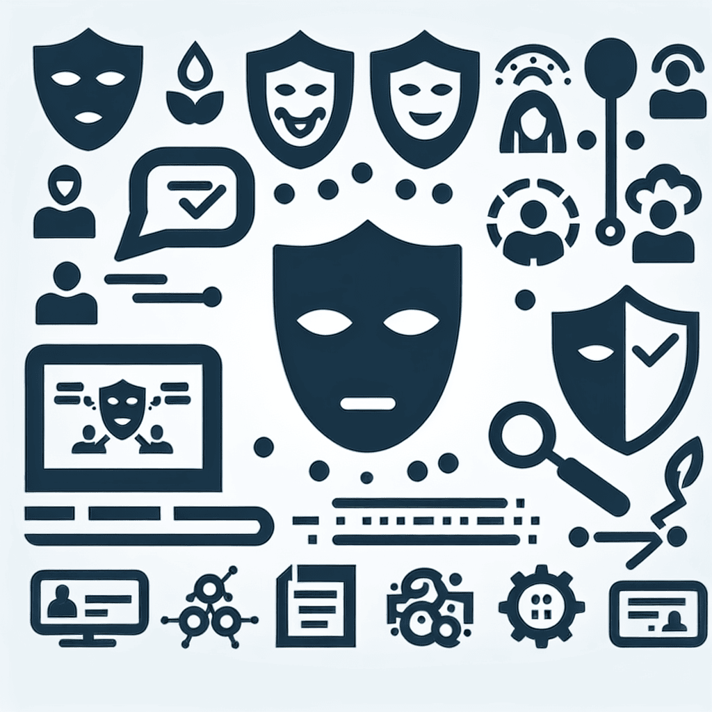 Impersonation attack illustration