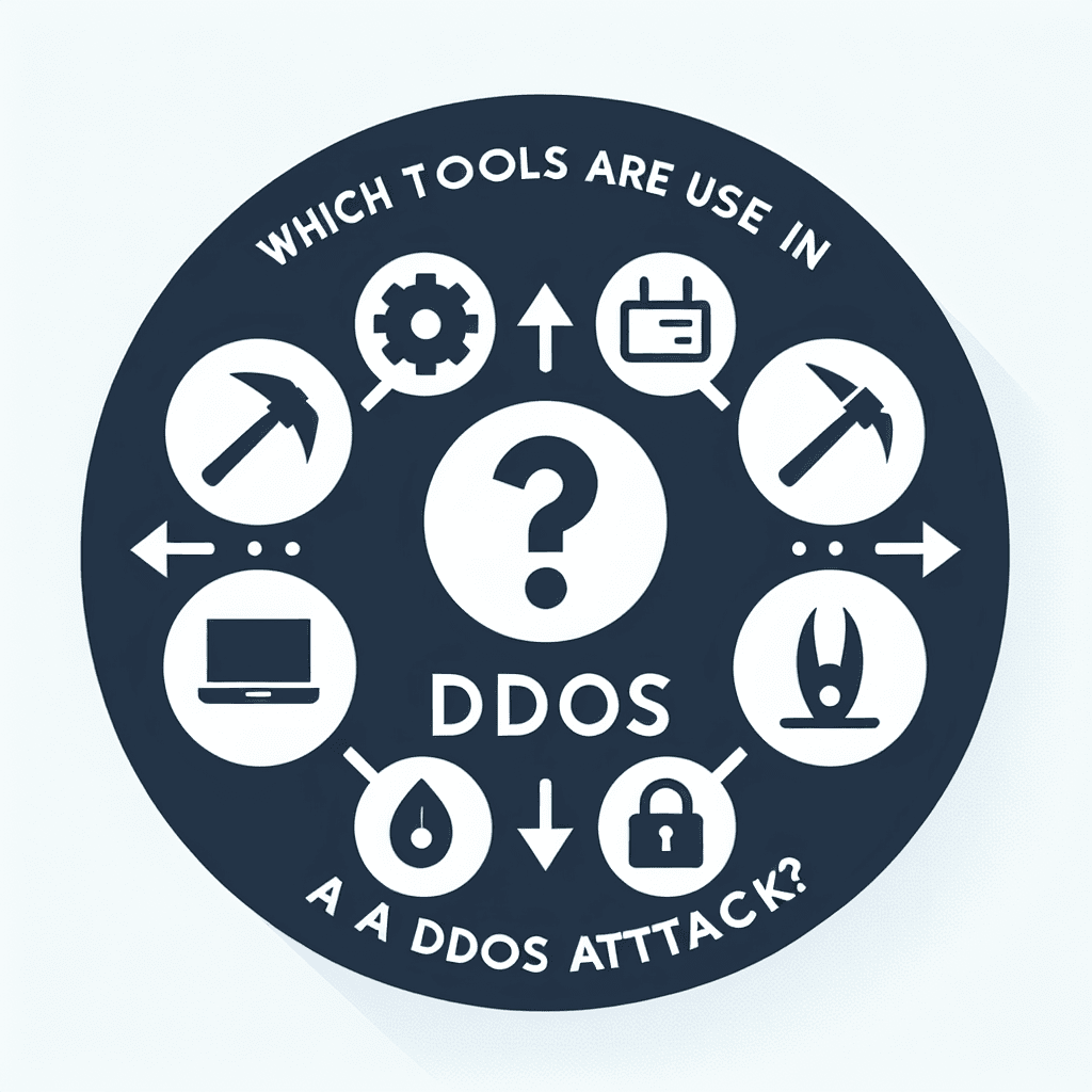 Illustration of DDoS attack tools