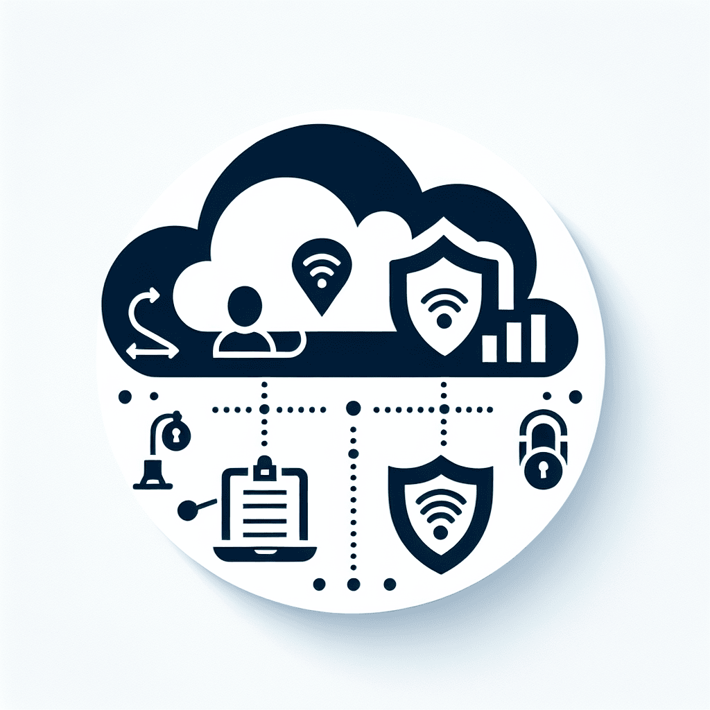 Cloud protection illustration