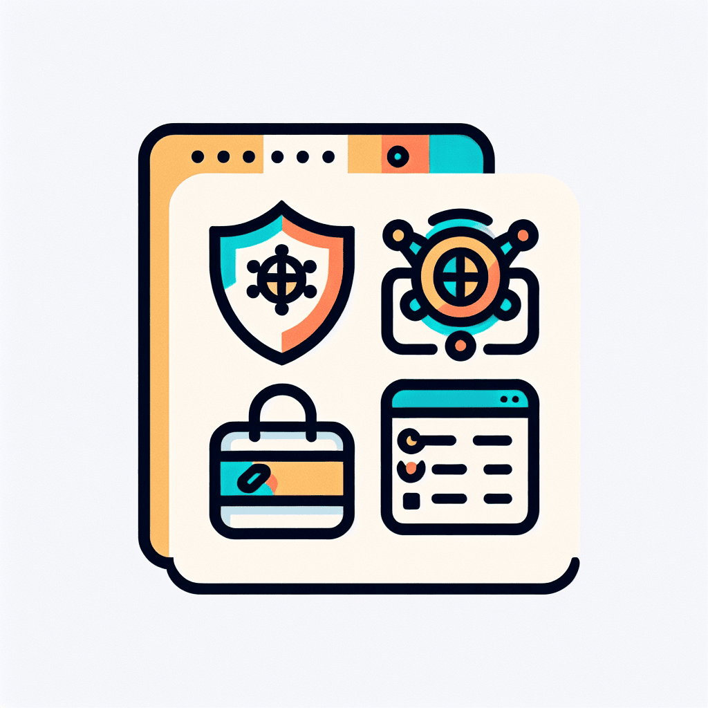 Digital certificate illustration
