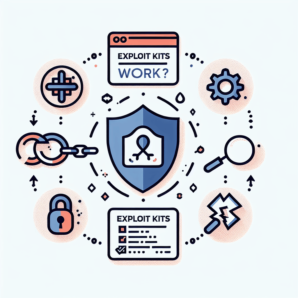 Exploit kit concept image