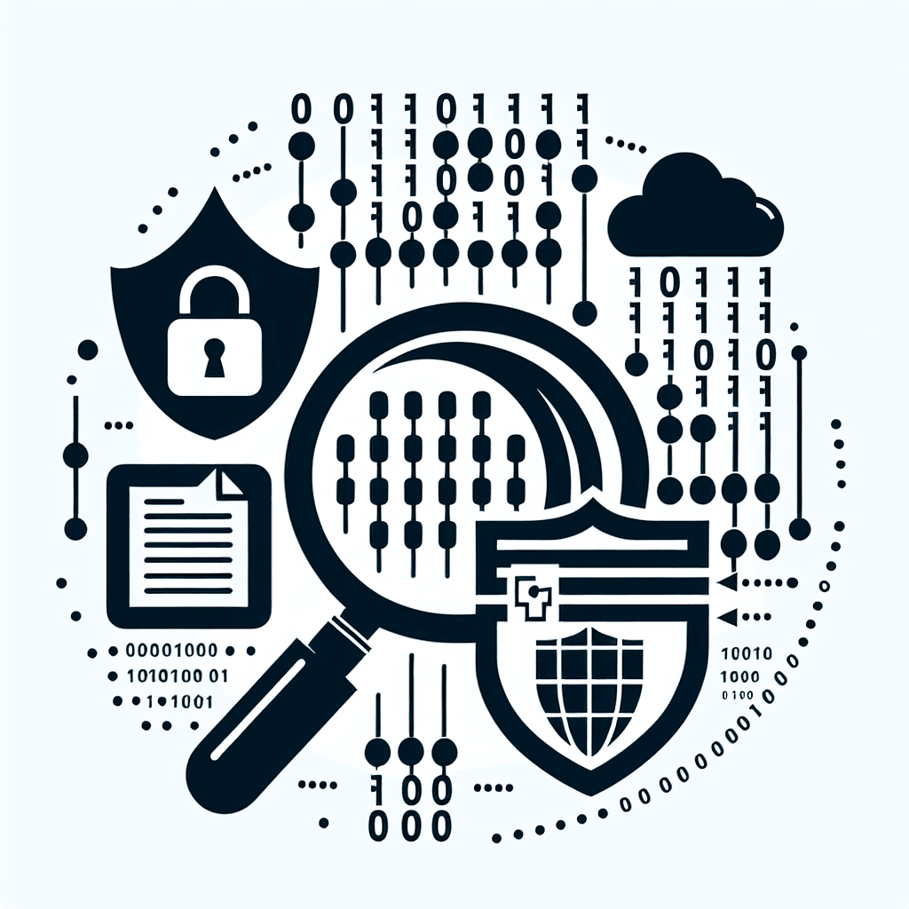 Forensic analysis illustration