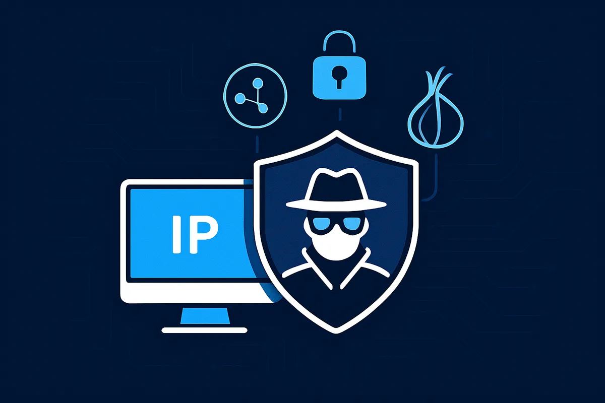 How does an anonymizer protect your online identity?