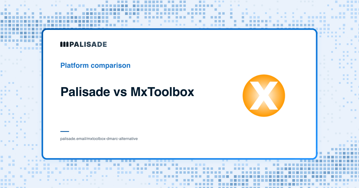 Palisade vs MXtoolbox